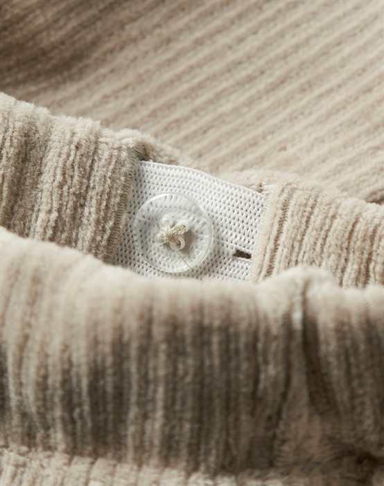 NBMRonny Velour Bukser - Island Fossil